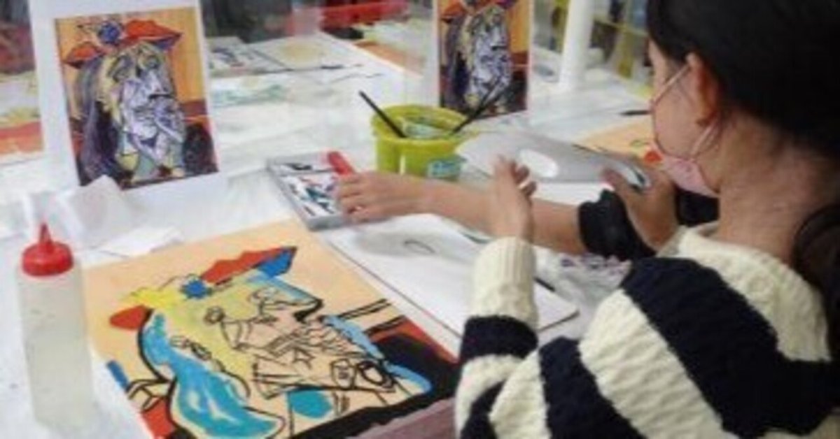 ピカソはなぜこんな絵を描いたのか模写してみよう！｜船本清司ガッシュ画