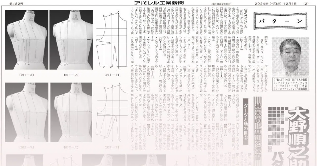 大野順之助からのメッセージ ～パターンに対する概論｜「アパ工