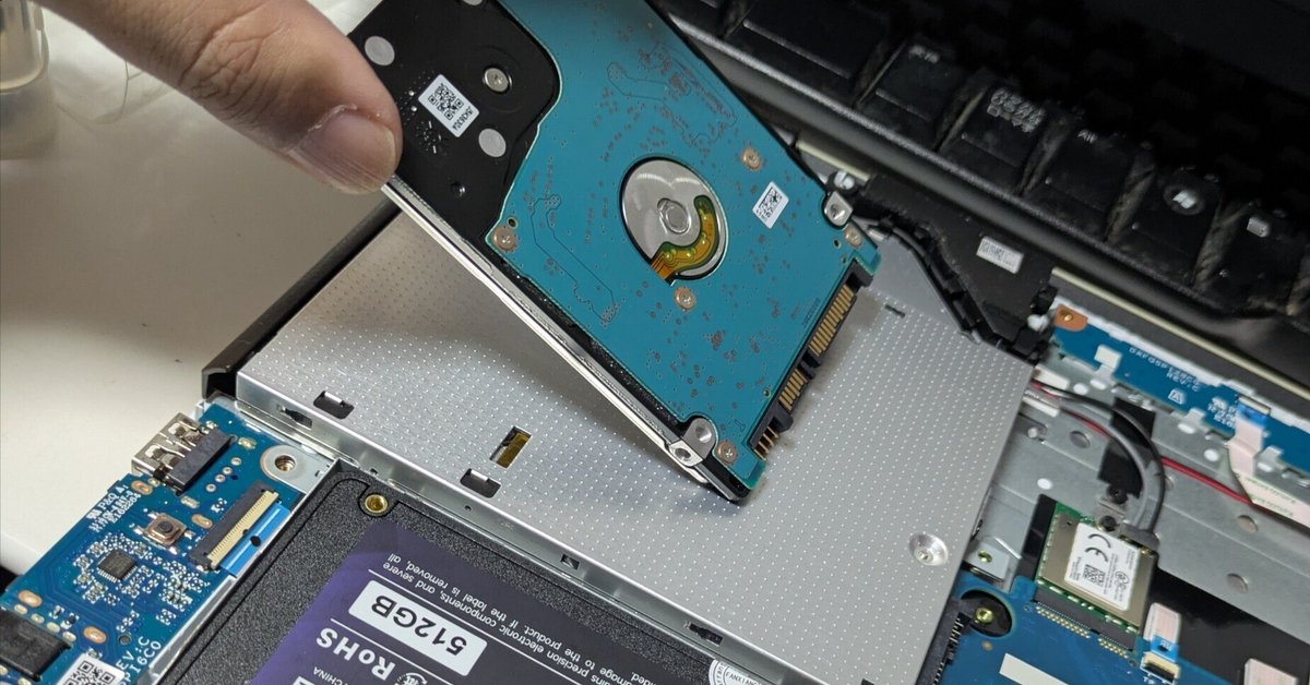 FMV LIFEBOOKをHDD→SSD交換すると起動時間が5分から30秒になった話｜はにゃっと