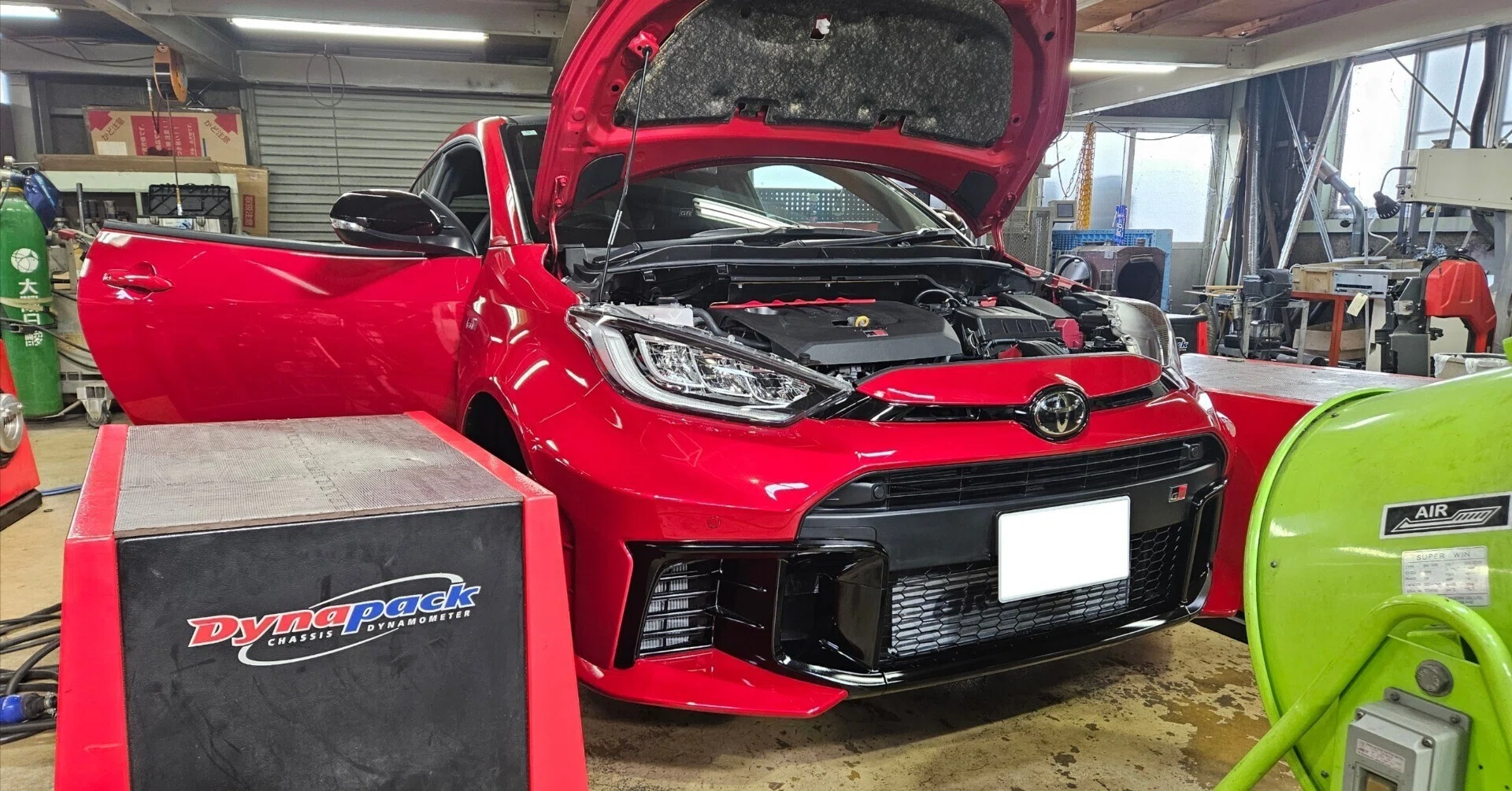GXPA16 後期GRヤリス 8速DAT車両の実際のパワーがアンベール！その結果
