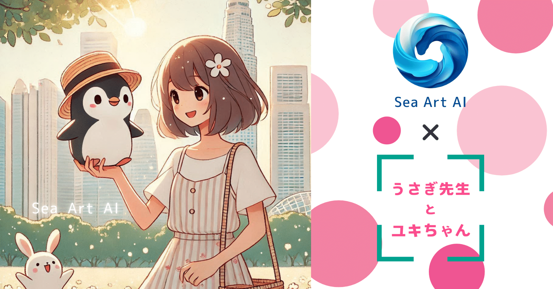 未来を描け！AIアートの世界へ—特別コラボ第二弾、開幕！」SeaArt