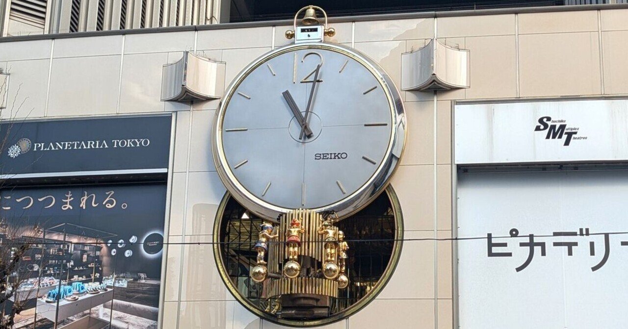 日本で初めての大型からくり時計