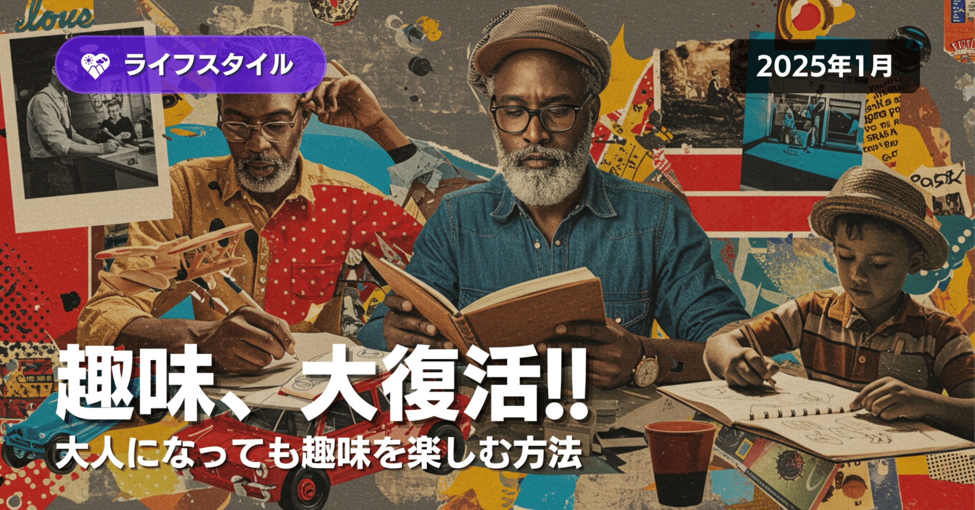 大人になっても趣味を楽しむ方法】時間・モチベーション・自己検閲を