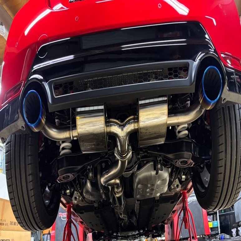 素晴らしきHKS製スーパーターボマフラー！GXPA16 後期GRヤリスでもその