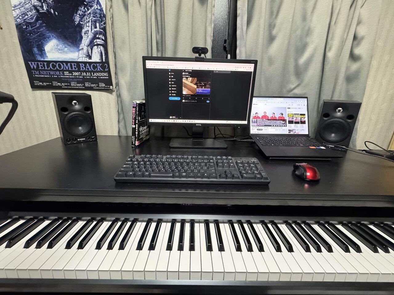 DTMデスク 音楽制作を快適に！新しいDTMデスク「.mudesk flat」が登場