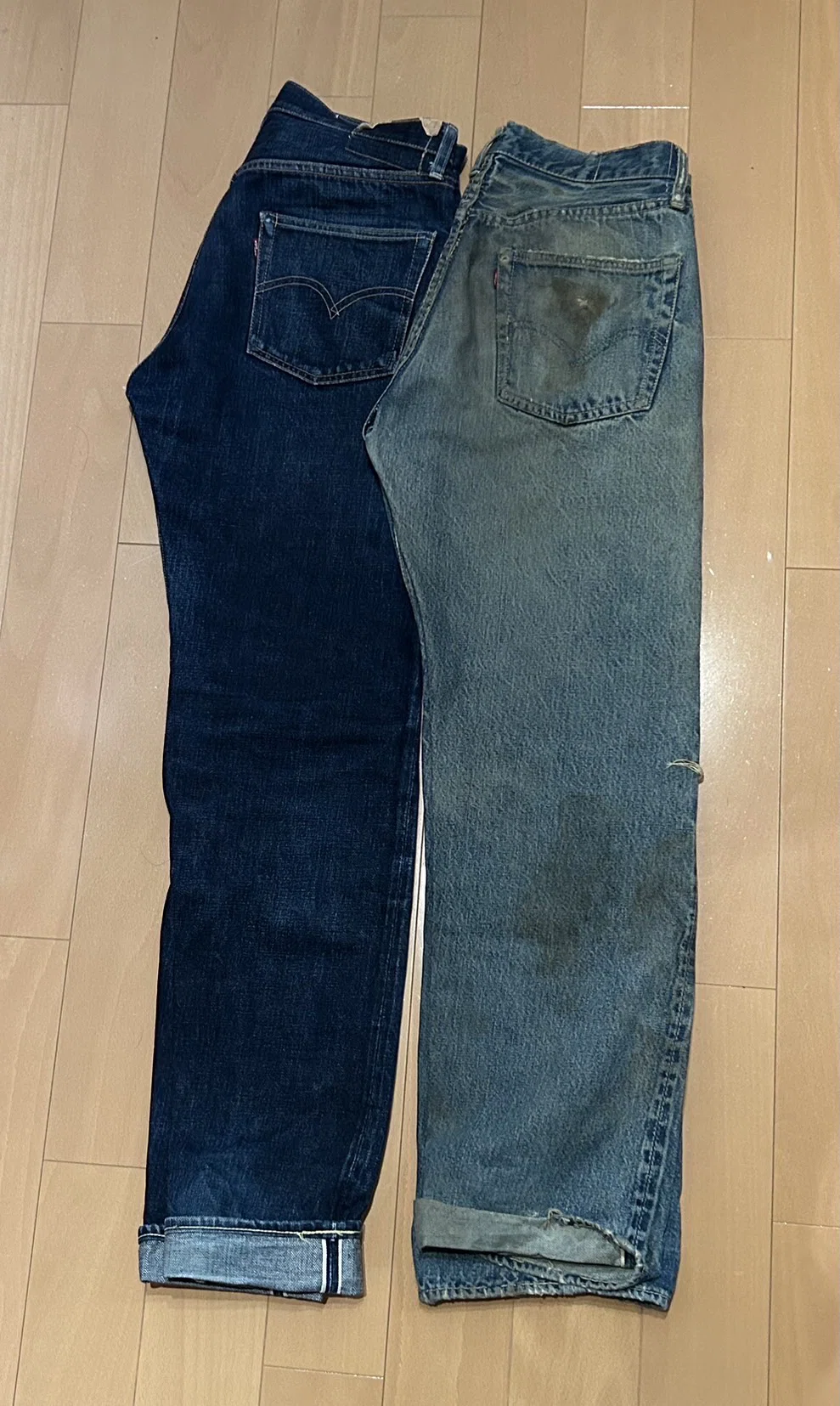 リアルビンテージの501XXとLVC 1955 501XXを比べてみる | リーバイス