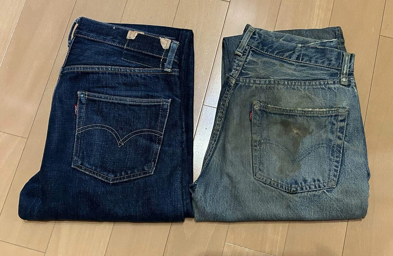 リアルビンテージの501XXとLVC 1955 501XXを比べてみる | リーバイス