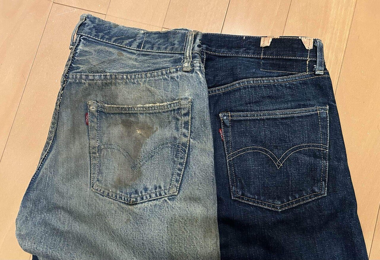 リアルビンテージの501XXとLVC 1955 501XXを比べてみる | リーバイス