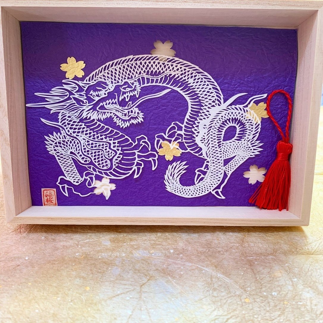 半紙切り絵のこと 海桜 みおう 切り絵作家 ルーチェ Note