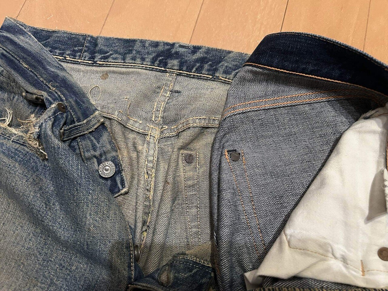 リアルビンテージの501XXとLVC 1955 501XXを比べてみる | リーバイス