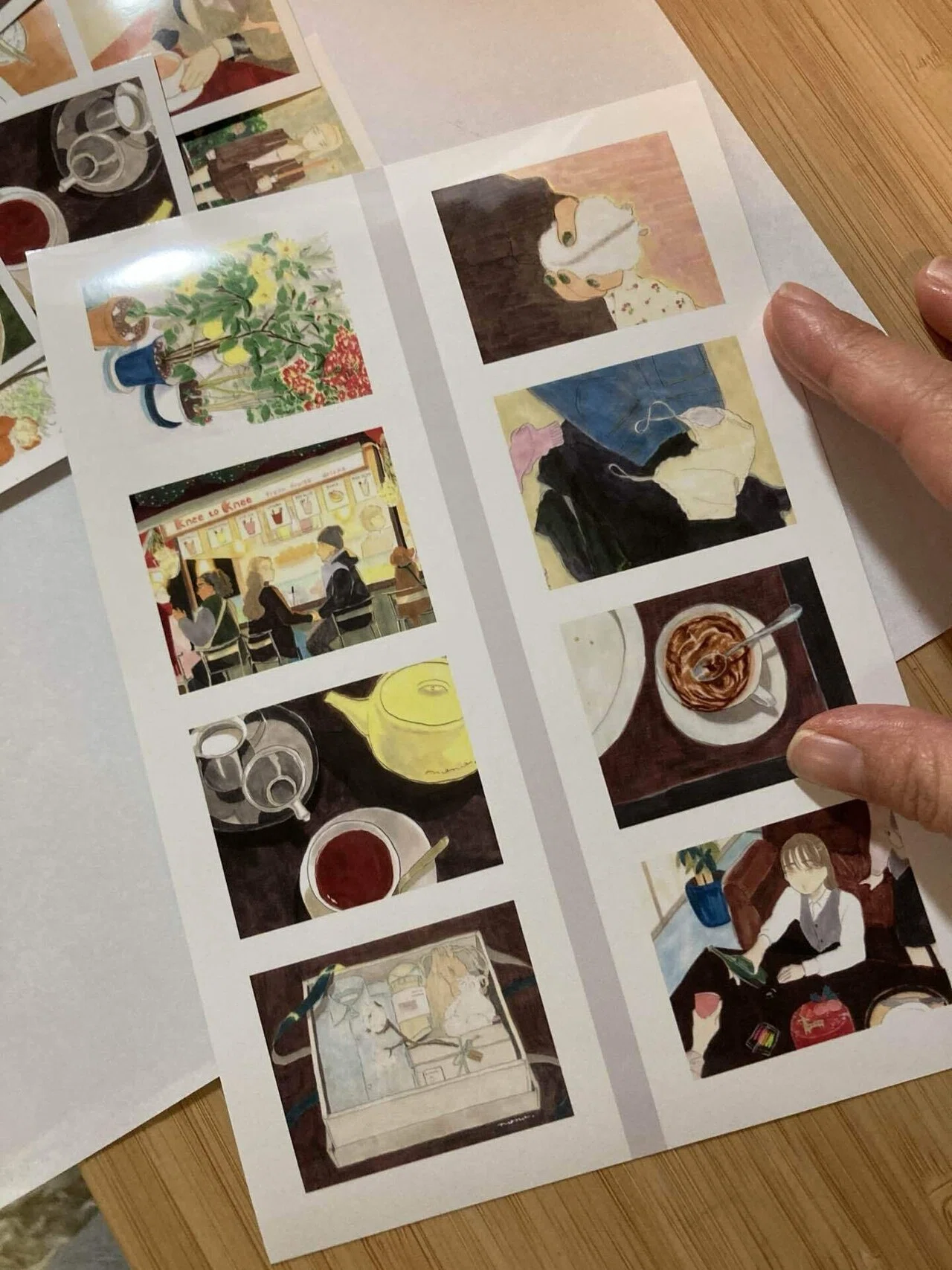イラストとことばのZINE 『カメラロール 秋と冬』 制作裏話