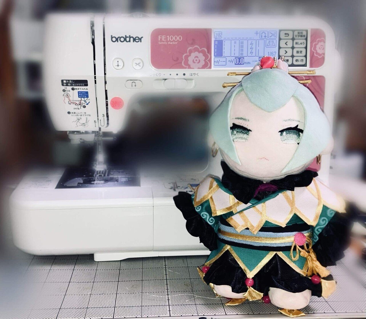 刺繍ミシンでぬいの顔を作る①購入編|にぎりめし 刺繍ミシンでぬいの顔を作る①購入編|にぎりめし