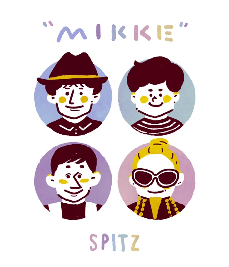 オーダーペイント　スピッツさん　似顔絵 スピッツ