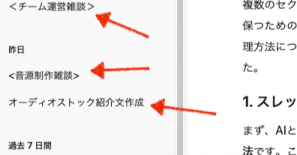 スレッド活用時の注意点（情報断片化、通知過多、教育の必要性）