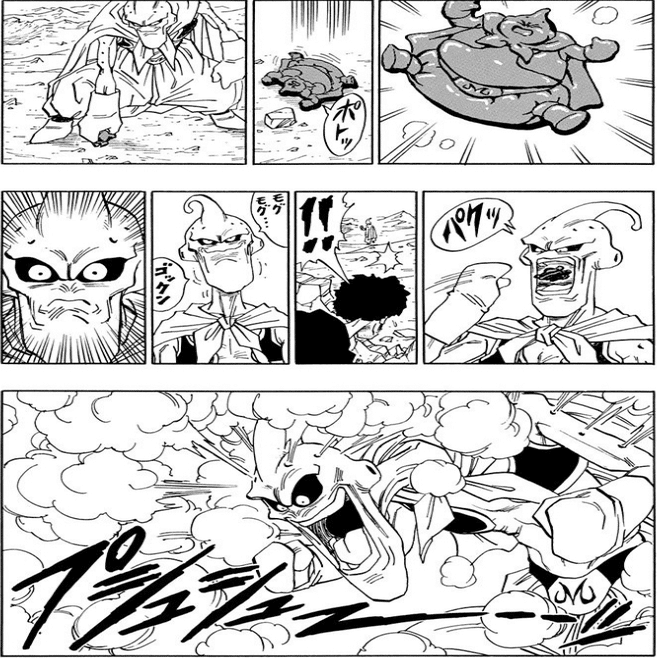 321『セル』と『魔人ブウ』にて見られる吸収型パワーアップの明確な