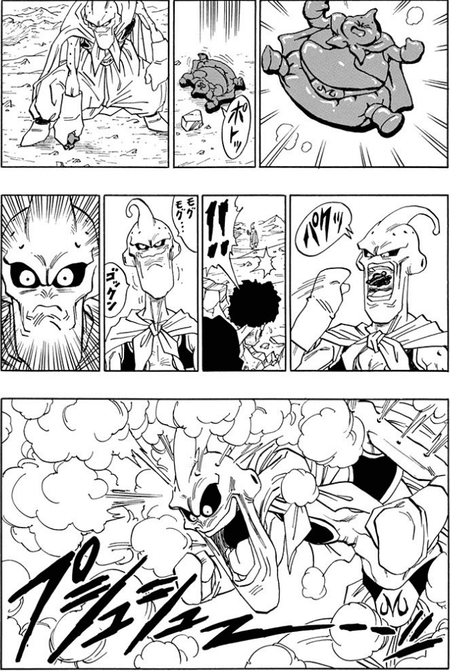 321『セル』と『魔人ブウ』にて見られる吸収型パワーアップの明確な