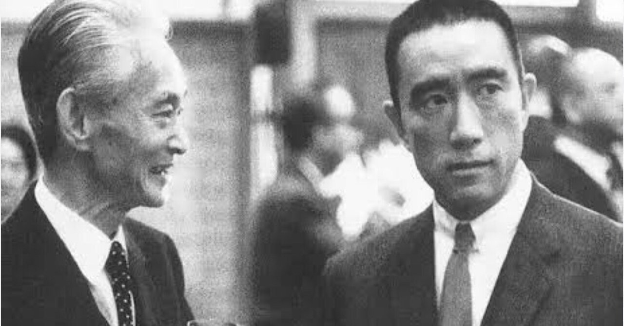 三島由紀夫と川端康成 その死生観｜磯﨑寛也@詩人