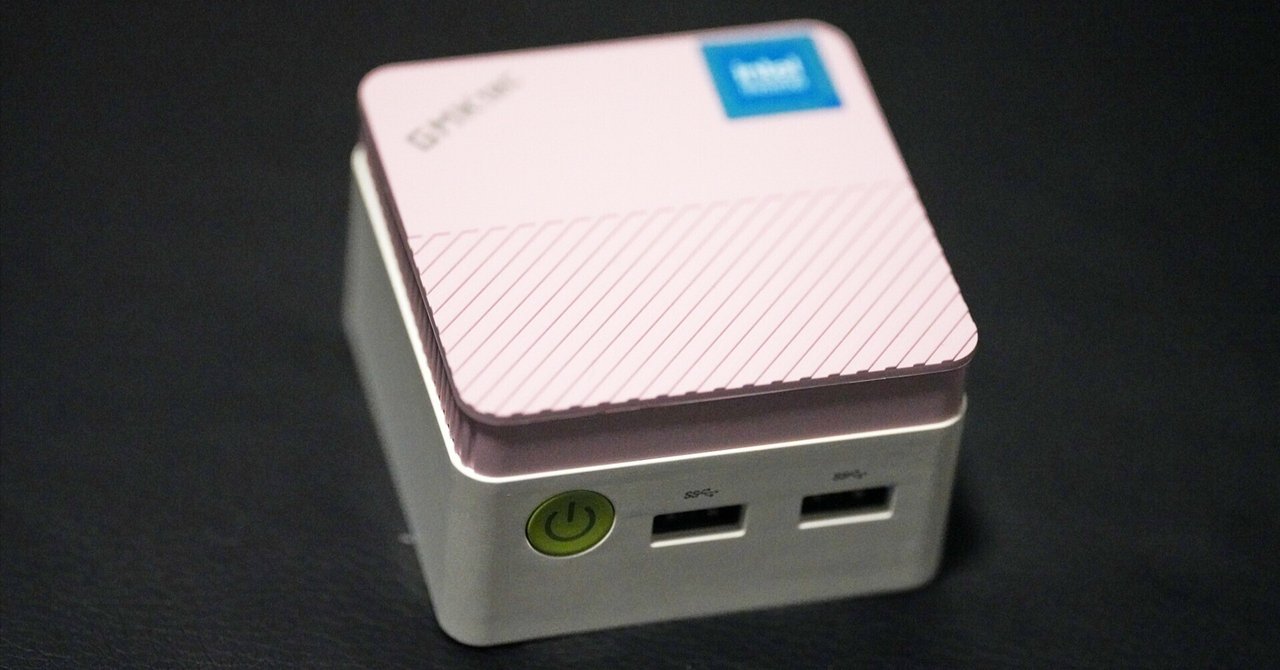 ピンクのミニPC｜R-Y-O