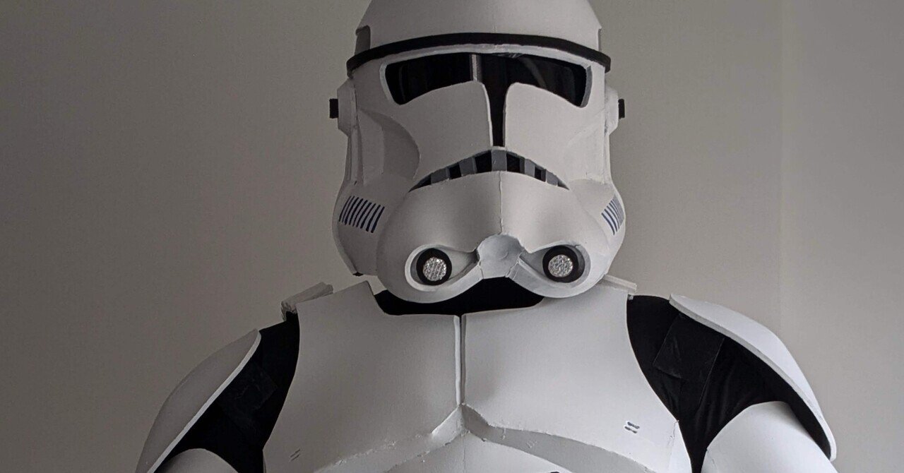 コスボ初心者がクローン・トルーパーのコスチューム一式を作った【2