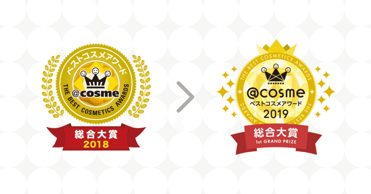 Cosmeベストコスメアワード のロゴをリニューアルしました Istyle Designer Note