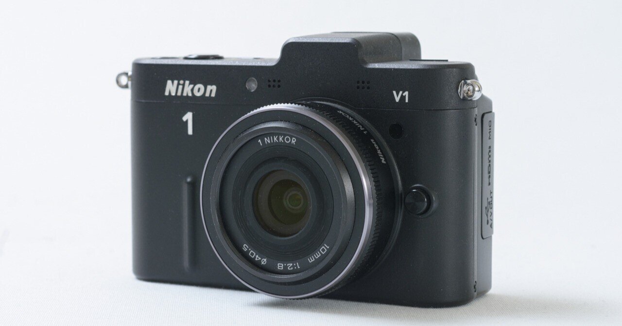 Nikon 1 V1 ブラック ボディ Nikon1シリーズ】なつかしいNikon 1シリーズのこと（V1ボディ外観と