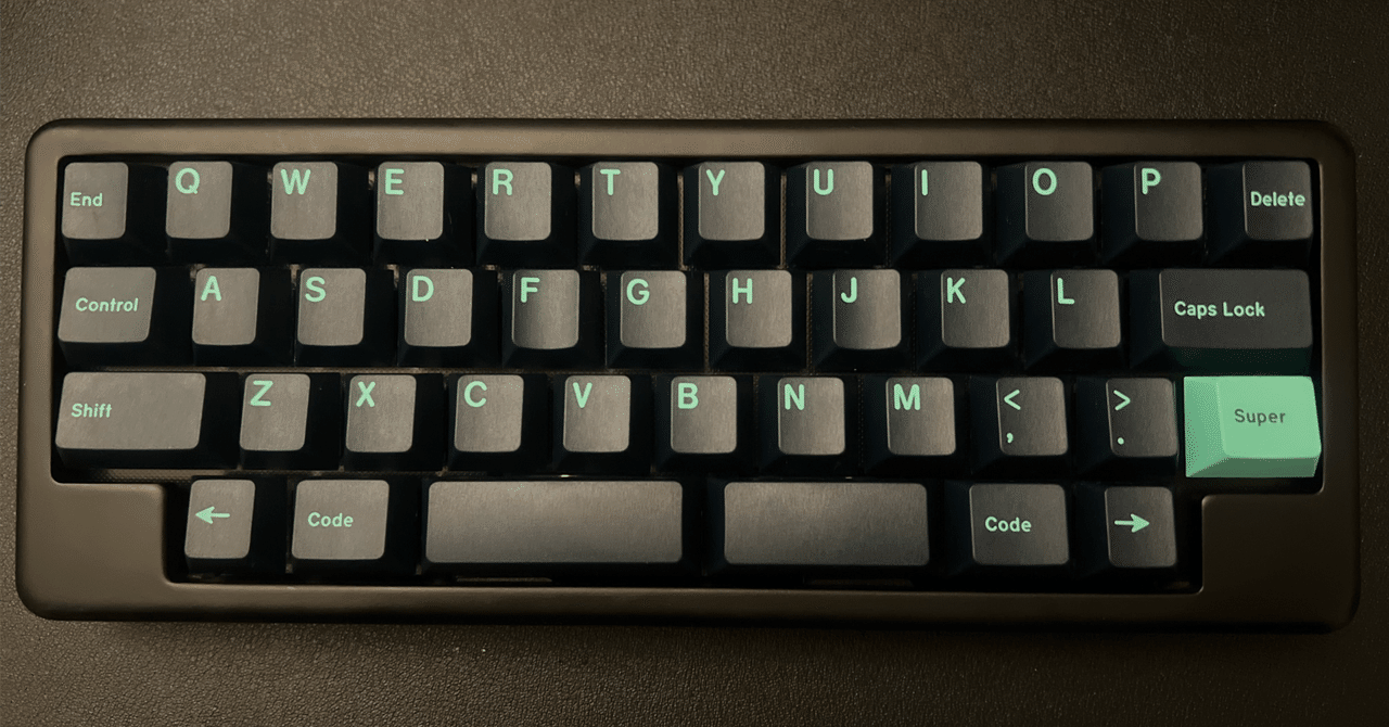 至極の40%キーボード「Trident40」ビルドログ｜kazy