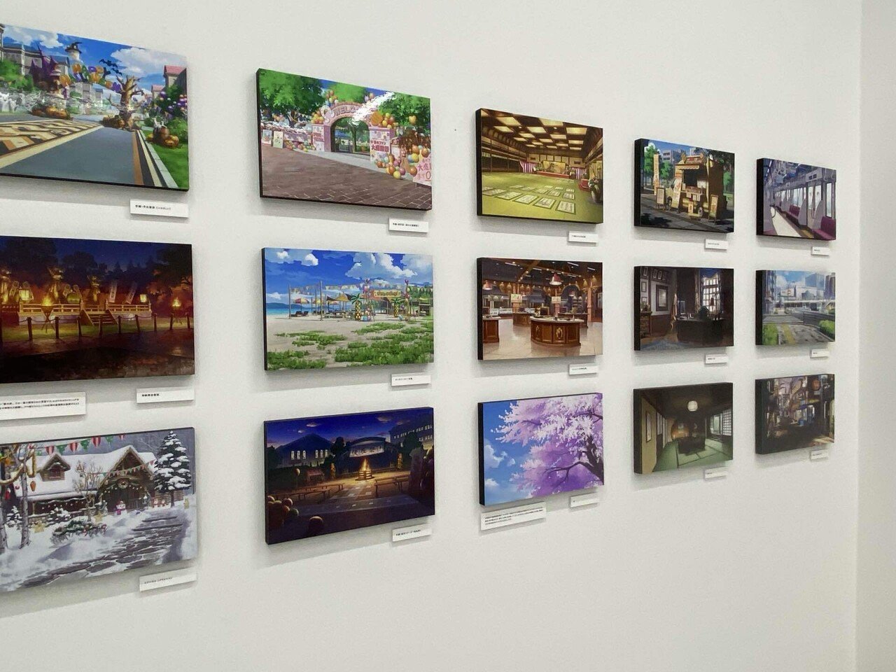 Cygames 背景美術展 背景アート(額縁付き) Cygames 背景美術展 背景アート(額縁付き) Cygames 背景美術展