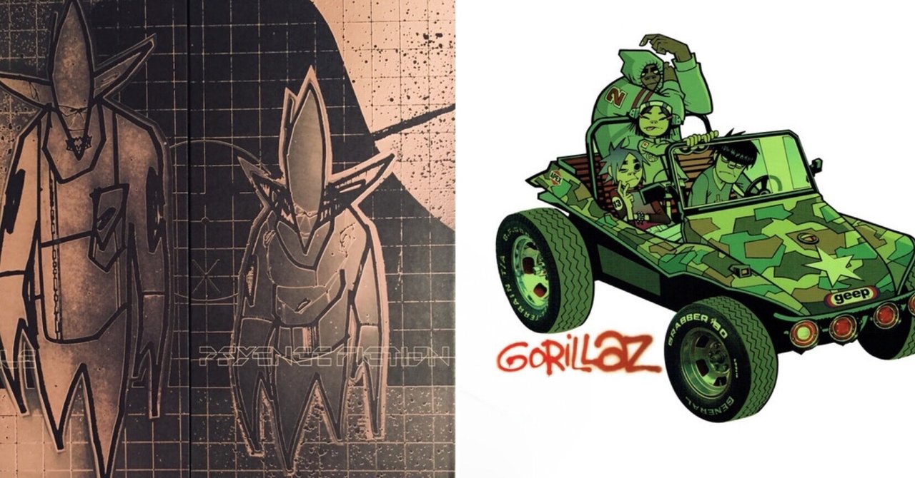UNKLE『Psyence Fiction』とGorillaz 『Gorillaz』の根底にある