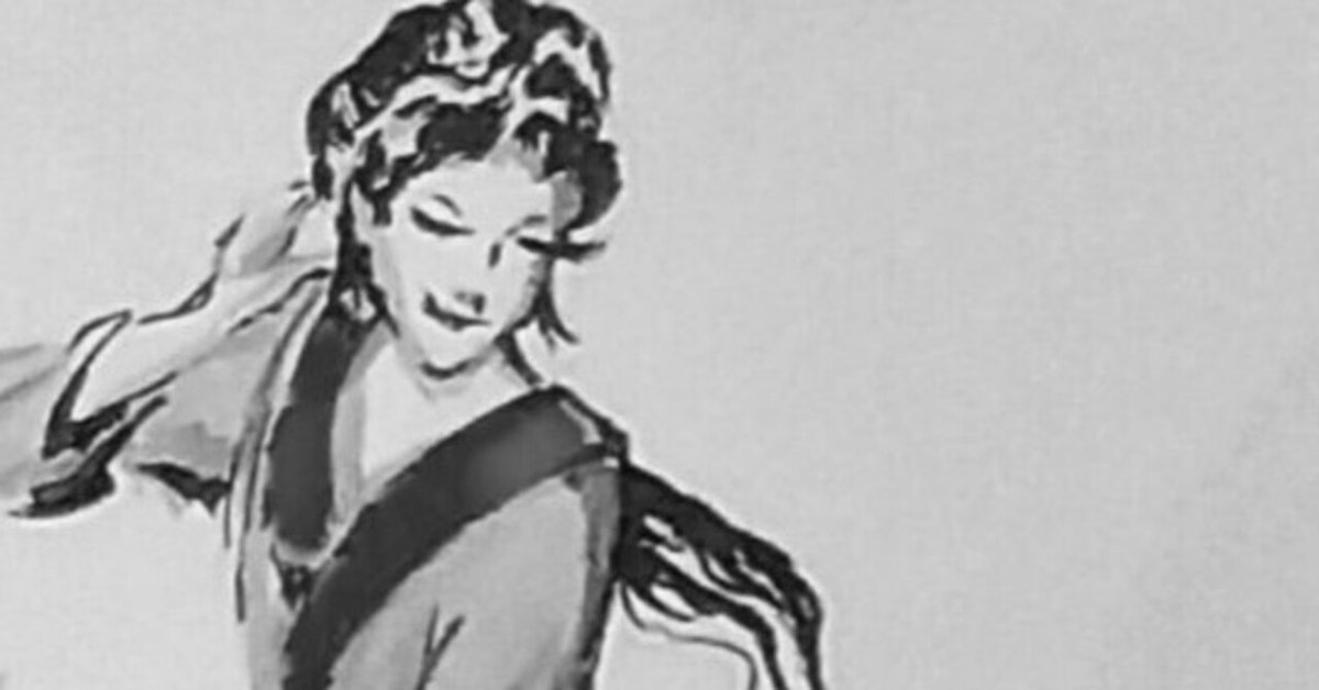 水墨画 「新娘」 人物 オリジナル ━鉛筆画の魅力━ 小野月世 人物画素描展 Ono Tsukiyo Solo