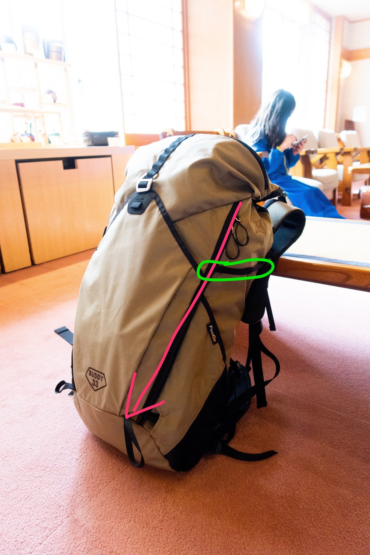 登山用品 PAAGOWORKS BUDDY33 DarkBeige BUDDY 33 – PAAGOWORKS