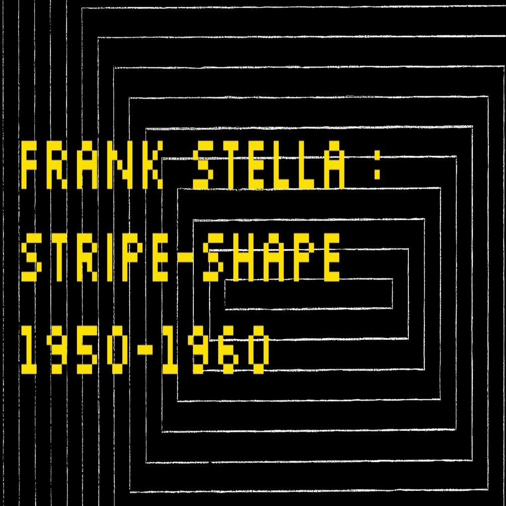 美術紹介】Frank Stella : stripeからshapeまで 1950-1960｜石田 貴裕
