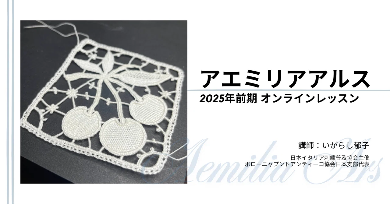 2025年前期・アエミリアアルスオンラインレッスン｜丸五塗装工業所
