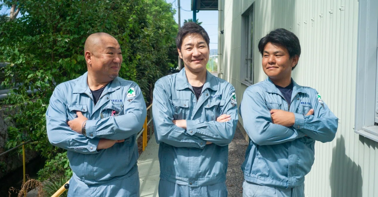 Suetake Kogyosho | Mr. Yuta Kanechika, Mr. Yuichi Nishimura, Ms. Runa ...