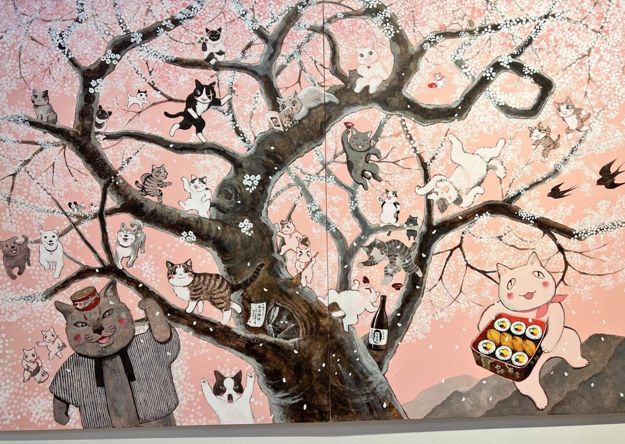 夜廻り猫原画展～深谷かほるの世界～／丸善・丸の内本店4階ギャラリー