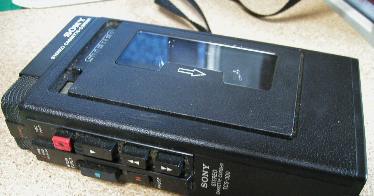7-92】SONY TCS-300 PRESSMAN (プレスマン) カセットレコーダー ソニー