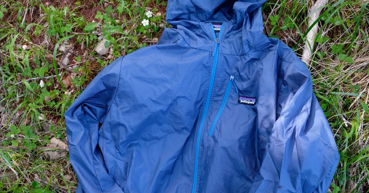 【新品】パタゴニア フーディニ ジャケット Patagonia ブルー 青 定番は正義？ パタゴニア フーディニジャケット｜yamadagawa