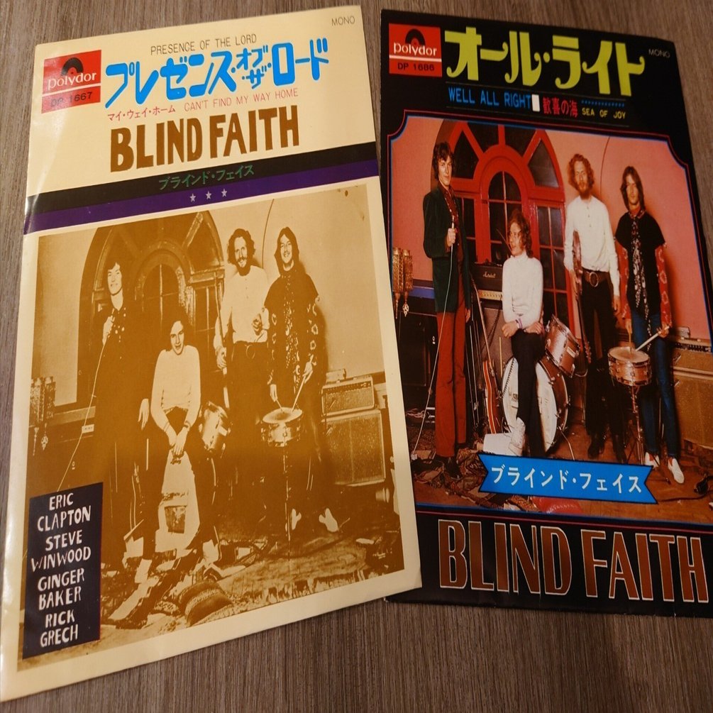 Cast Your Faith to the Window 7インチ 7インチ盤専門店雑記865「Blind Faith」｜G2タカヤマ a.k.a. ginger