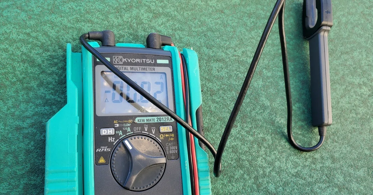 共立電気計器 120A AC/DCクランプ付デジタルマルチメータ
