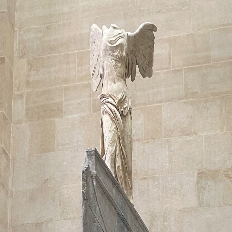 イタリア製 A.Santini　サンティーニ 　サモトラケのニケ 極美品】サモトラケ勝利の女神ニケ像 イタリア製A. Santini工房 高品質