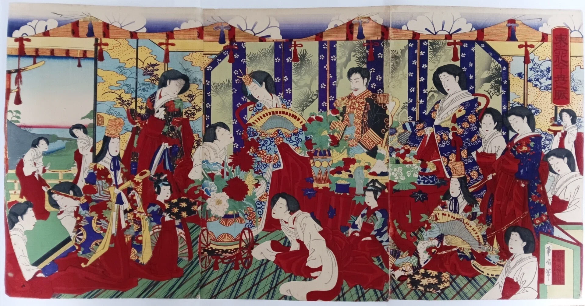 東之花今世之賑 芳年門人?|月岡芳年コレクター 東之花今世之賑 芳年門人?|月岡芳年コレクター