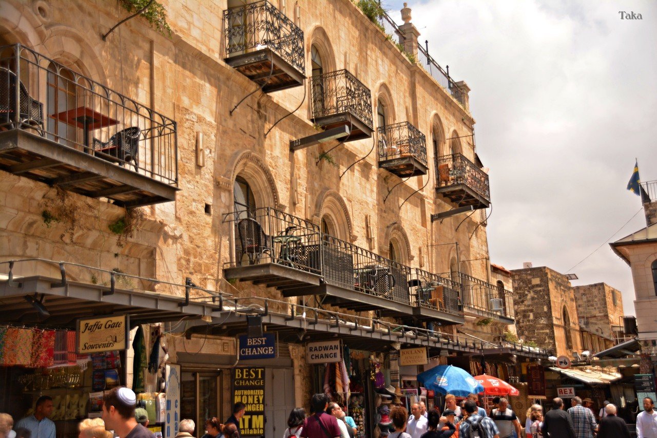 ダビデの塔のミナレット そしてエルサレム旧市街へ T Sbar57 Note