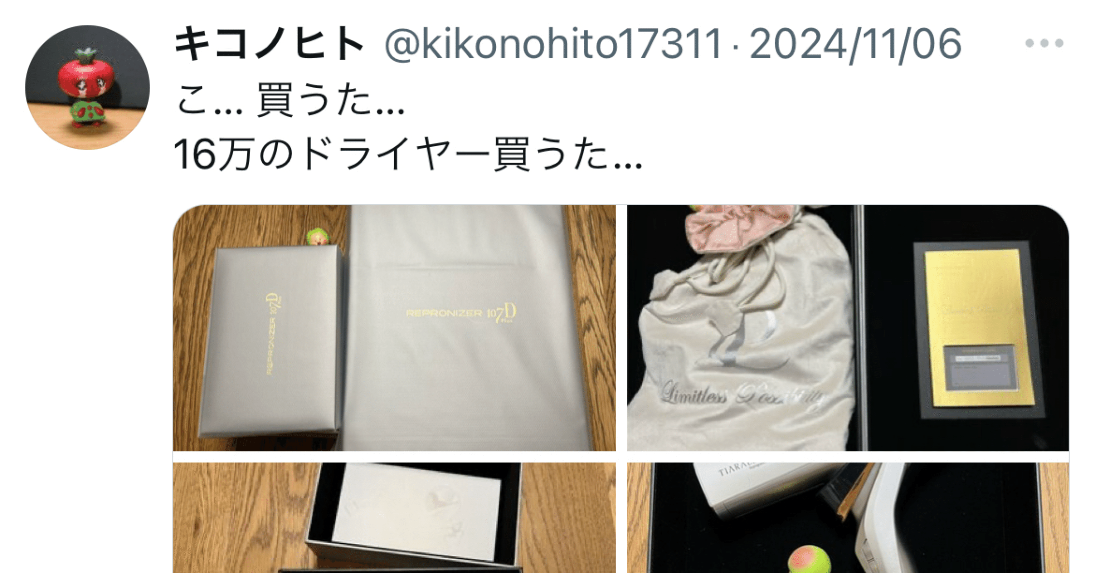 髪の知識のないぼくが16万のドライヤーを使ってみての感想【レプロ