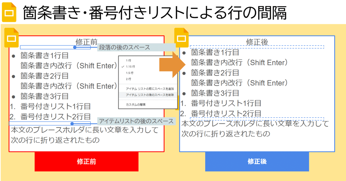 2024公式店舗 Google スライドの本文の行の間隔を変更！箇条書きで高さ デュエルマスターズ