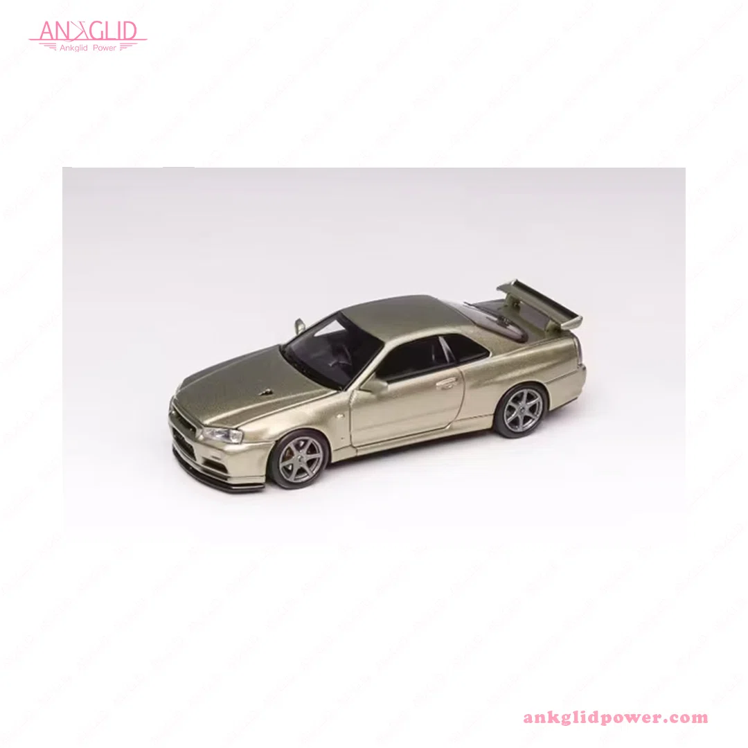 美しすぎるR34 GT-R V SpecⅡ ミレニアムジェイド がMOTORHELIXから