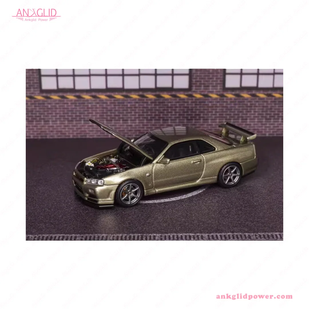 Yページ　GTR R34 ミレニアムジェイド 日産 スカイライン GT-R R34 Z-TUNE ミレニアムジェイド (ミニカー