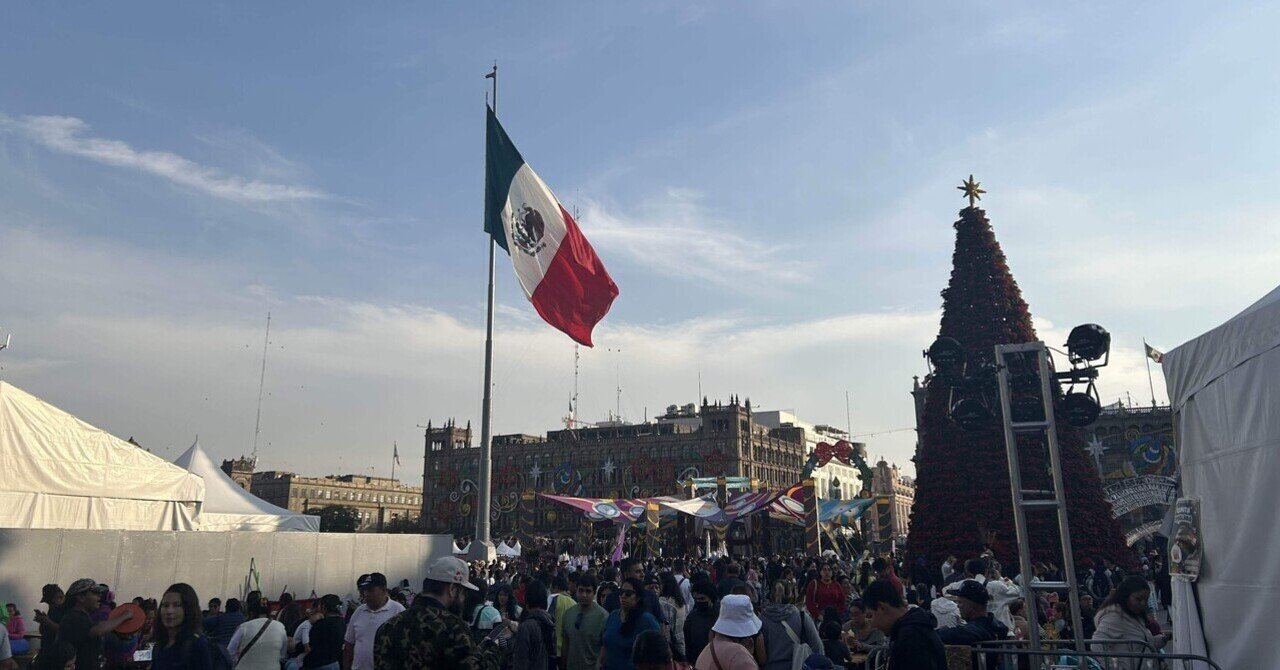 DAY①年末年始メキシコ辛口ひとり旅〜王道のメキシコシティ観光