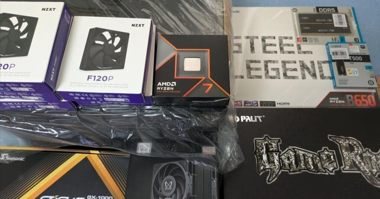 2025年初頭に組んだ自作PCの構成とパーツの内訳（予算35万円）｜tynmarket