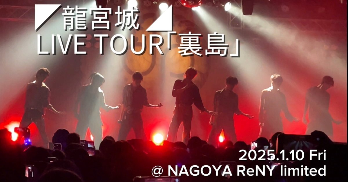 龍宮城　武道館　裏島　抽選券　20枚セット 龍宮城 2025年2月22日 日本武道館「裏島」