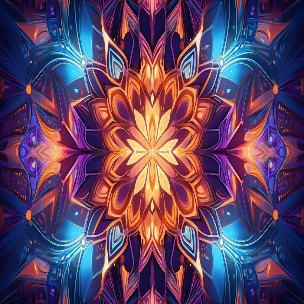 AIと万華鏡デザイン：幾何学的模様の自動生成の魅力と可能性｜swiftwand.ai