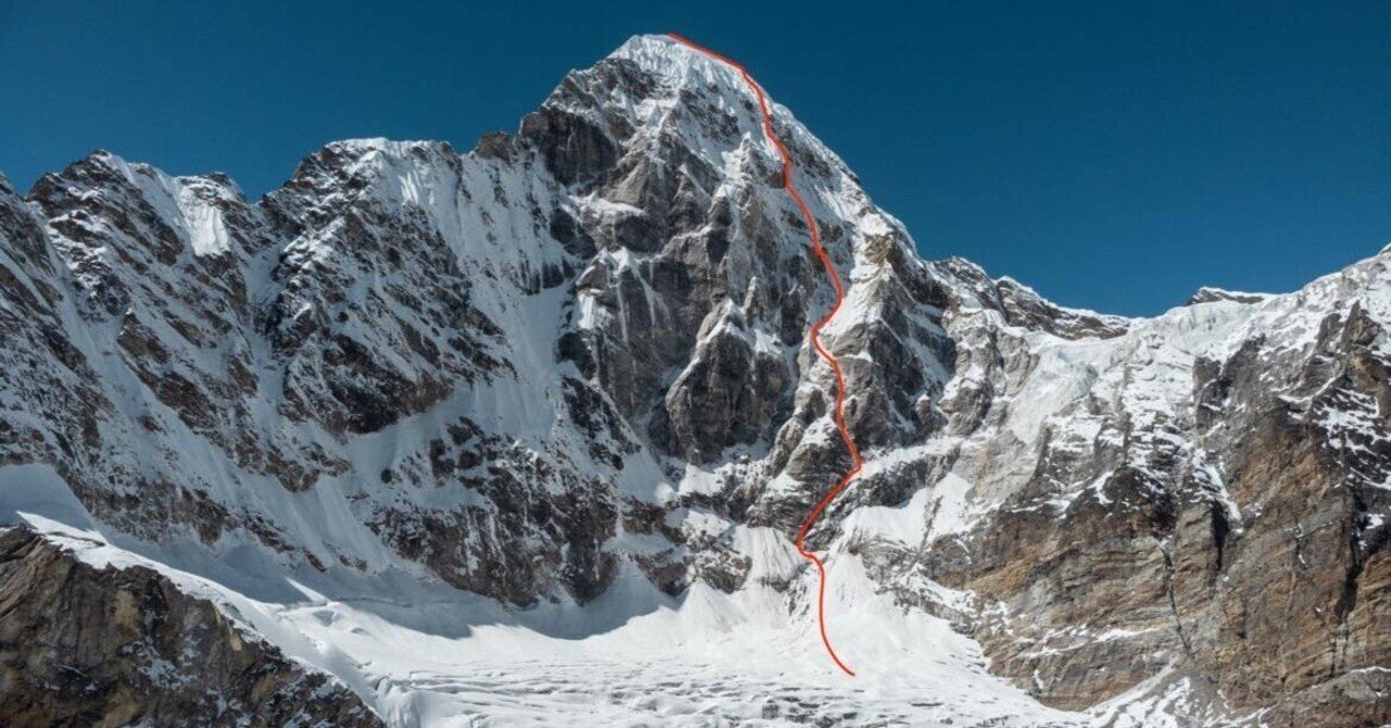 ネパール・パンドラ（6850m）北東壁、 完登！ Pandra（6850m）NE